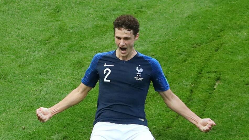 Benjamin Pavard - Selección de Francia - Mundial Rusia 2018 (Reuters)