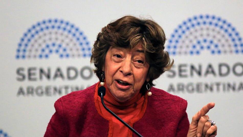 Mabel Bianco - Debate por aborto legal en el Senado (NA)