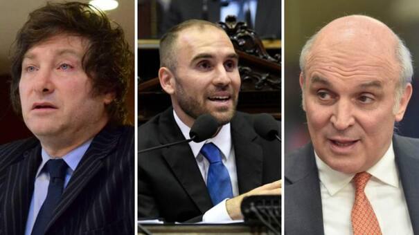 Milei y Espert muy duros con Guzmán por deuda y déficit fiscal por "desmadre de gasto público"