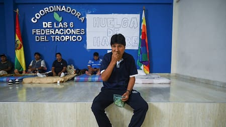 Evo Morales, expresidente de Bolivia. Foto: Reuters.