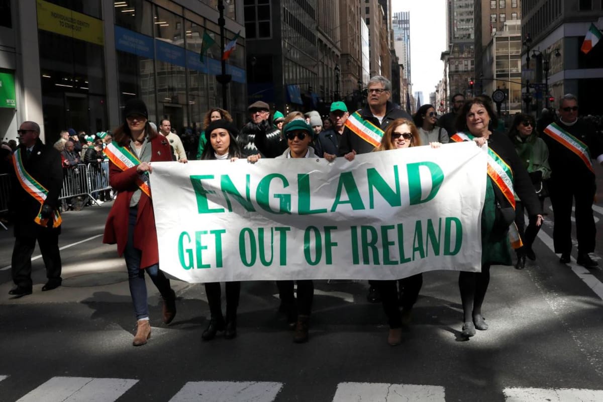 Las mejores fotos del festejo del día de San Patricio en el mundo - New York, Reuters