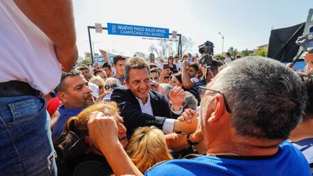 Sergio Massa en Pilar. Foto: prensa