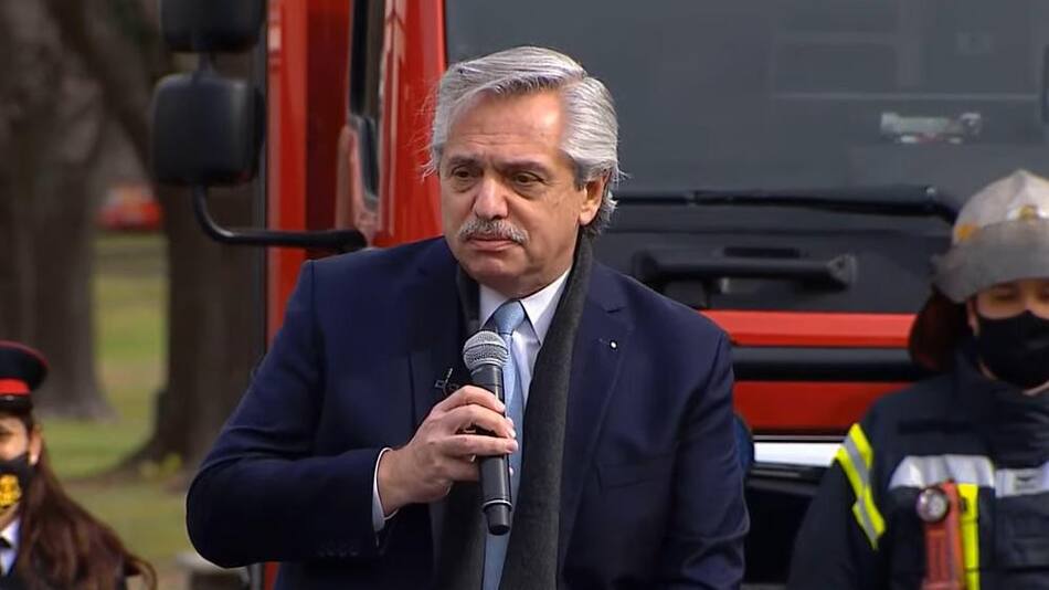 Alberto Fernández, presidente de Argentina, conferencia