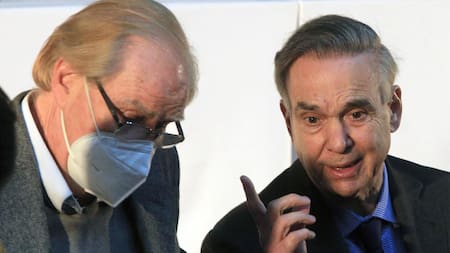 Miguel Ángel Toma y Miguel Ángel Pichetto. Foto: NA.