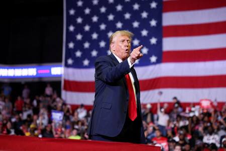 Donald Trump, expresidente de Estados Unidos. Foto: Reuters.