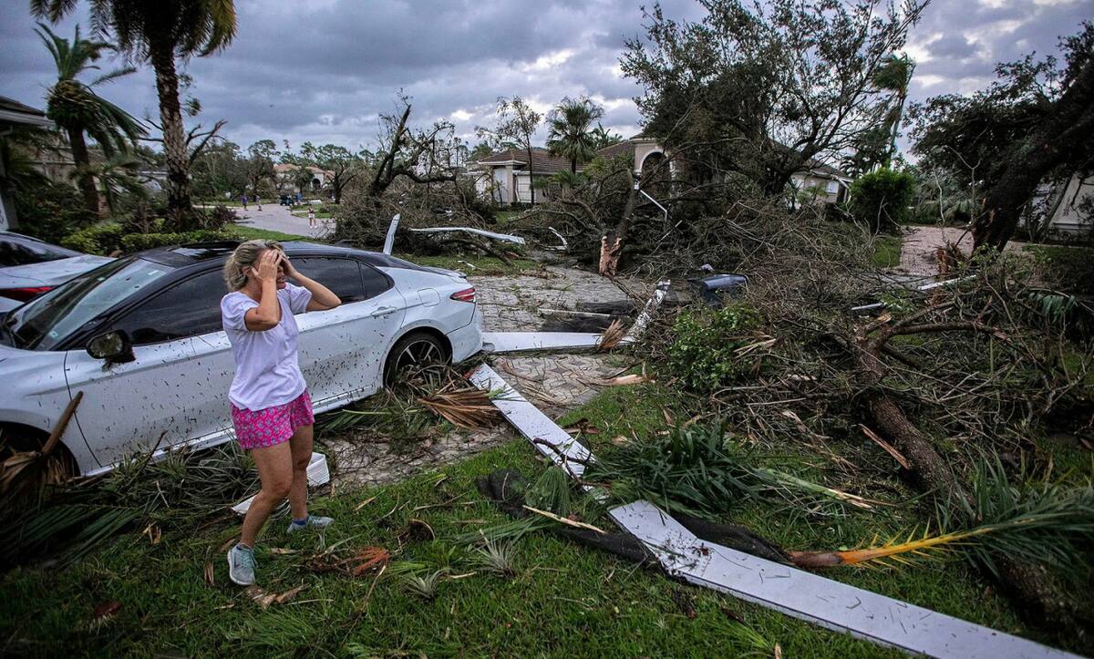 Huracán Milton. Foto: Reuters