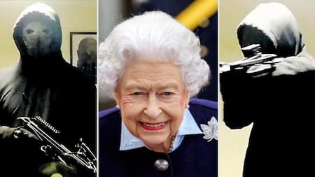 Investigan video de encapuchado que amenaza matar a reina Isabel