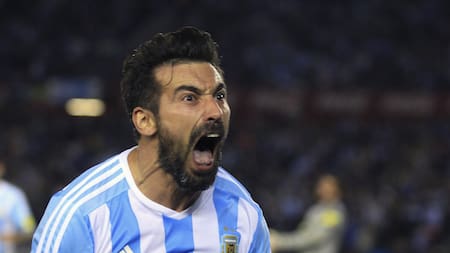 Ezequiel "Pocho" Lavezzi. Foto: NA