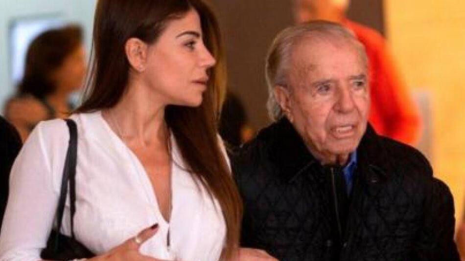 Zulemita Menem y Carlos Menem