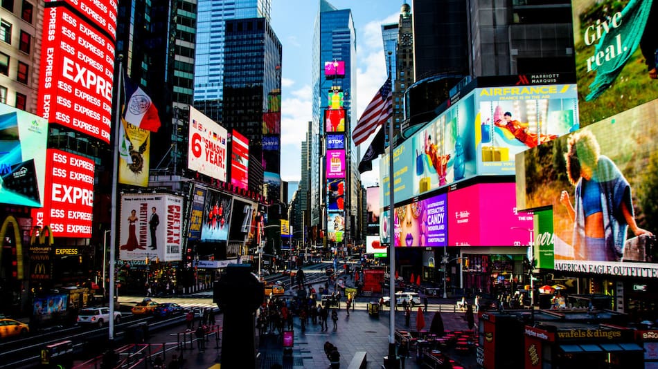 Times Square apagará sus luces por seis meses. Foto: Unsplash.