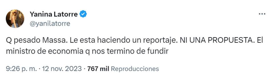 Las reacciones de los famosos al debate. Foto: X.