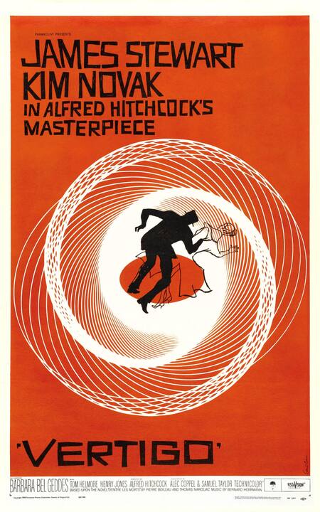 Vertigo, de Alfred Hitchcock. Fuente: Imdb