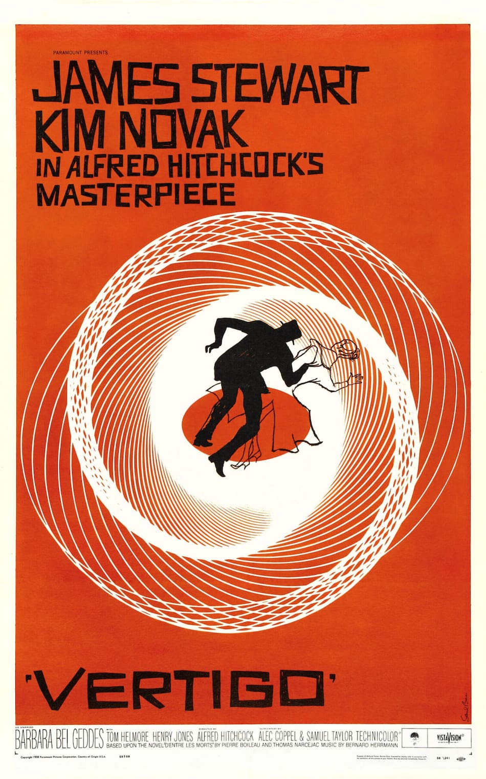 Vertigo, de Alfred Hitchcock. Fuente: Imdb