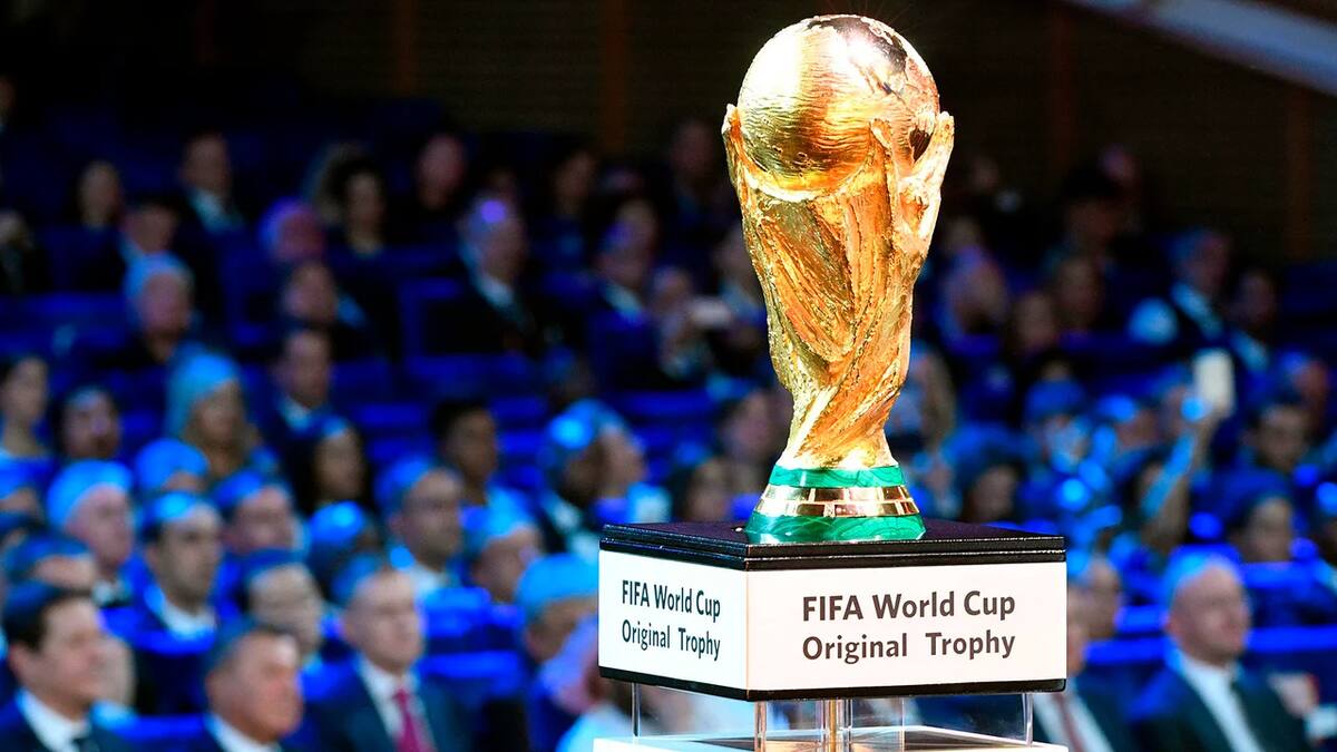 Copa Mundial de Fútbol.