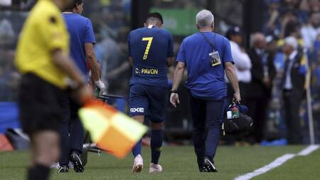 Lesión de Cristian Pavón (NA)