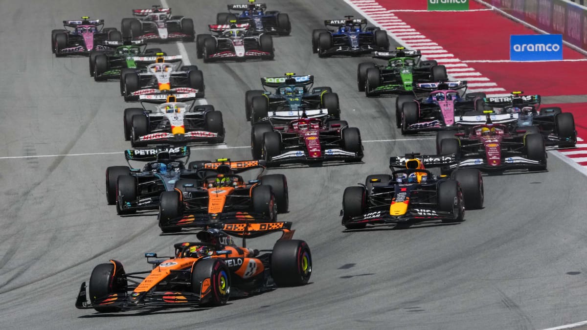 Gran Premio de España, Fórmula 1. Foto: EFE.