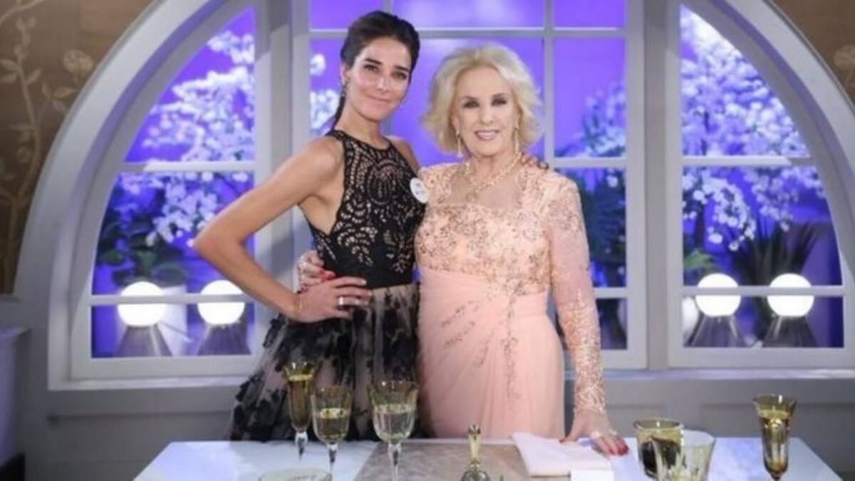 Mirtha Legrand salió al aire con Juana Viale por primera vez en el año