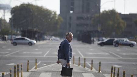 Paro de colectivos; paro de transporte. Foto: NA (Mariano Sánchez)