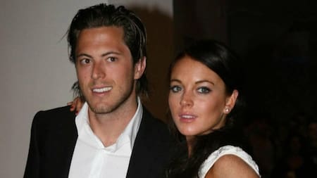 Harry Morton y Lindsay Lohan