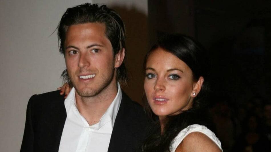 Harry Morton y Lindsay Lohan