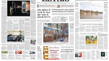 Tapas de diarios, martes 18 de febrero de 2020