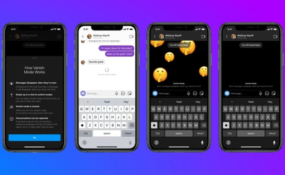 Messenger incorpora mensajes que se autodestruyen