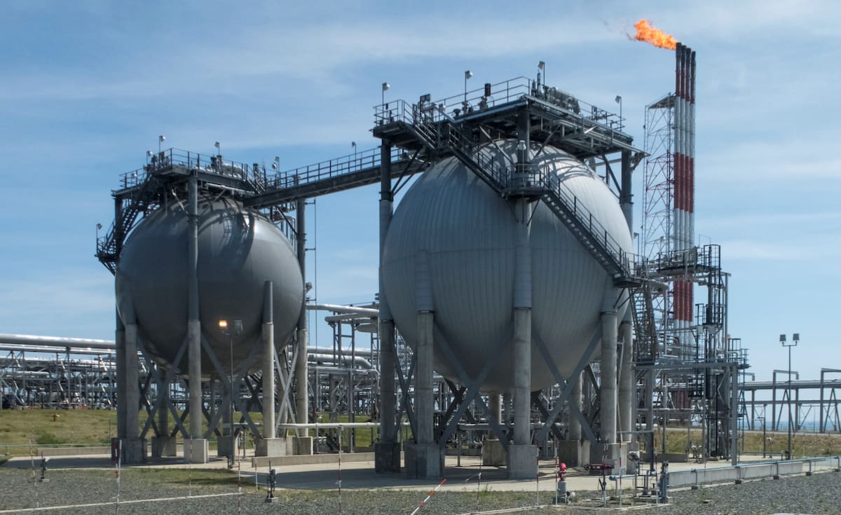 Gas licuado (GNL). Foto: Reuters
