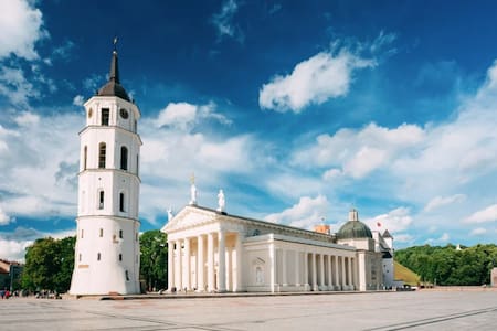 Catedral de Vilna, en Lituania. Foto: Go Vilnius.