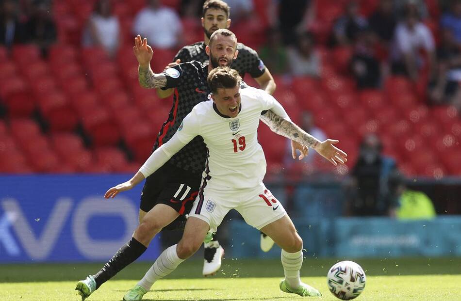 Selección de Inglaterra ante Croacia, fútbol, Reuters