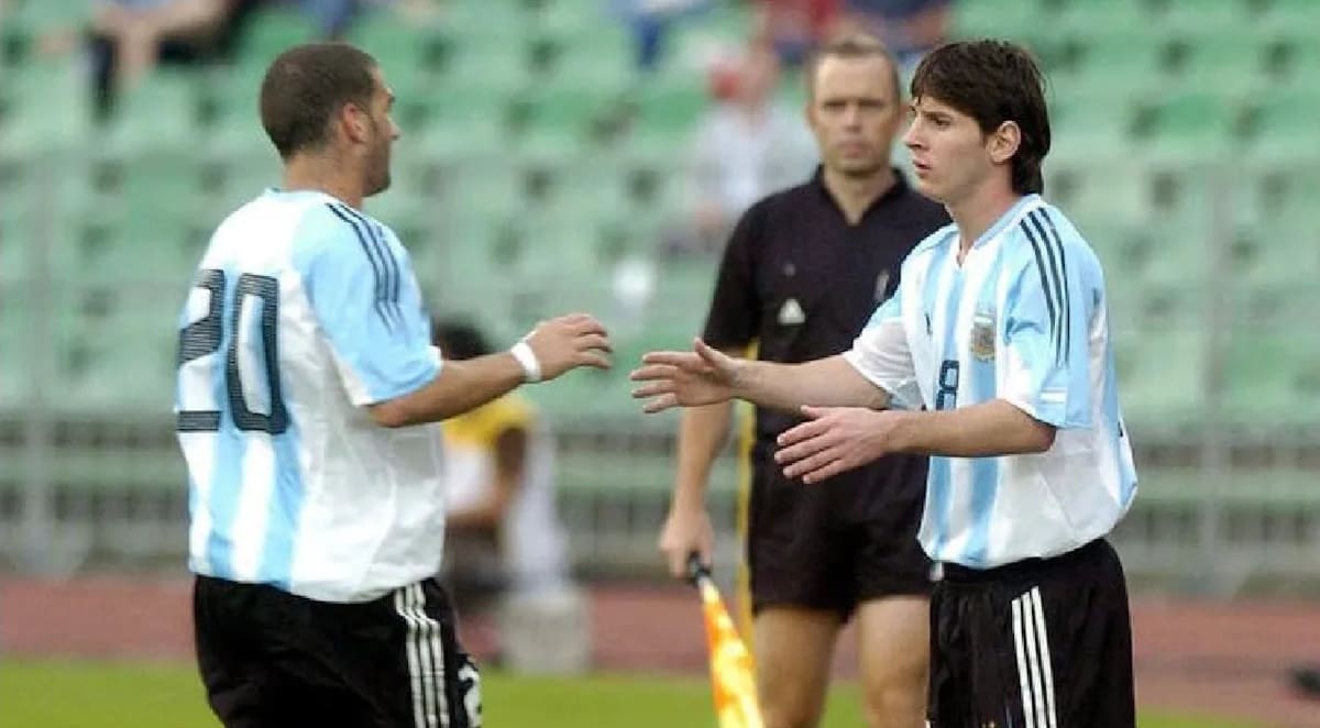 Debut de Leo Messi en la Selección Argentina