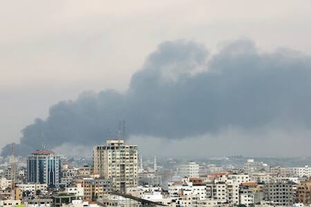 Ataque a Gaza, Palestina. Foto: Reuters.