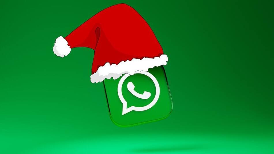 "Modo Navidad" en WhatsApp. Foto: X @aamorenoglz.