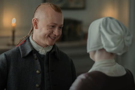 Young Ian en als nuevas imágenes del próximo capítulo de Outlander. Foto: Starz