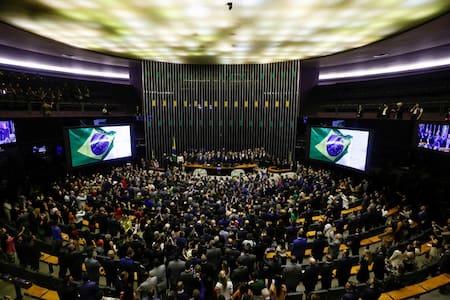 Congreso de Brasil. Foto: Reuters.
