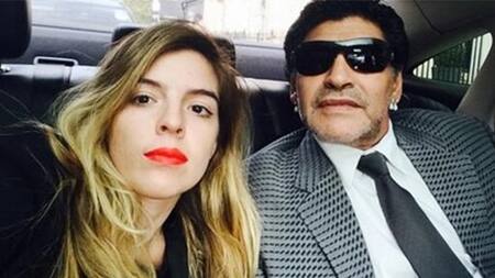 Dalma y Diego Maradona