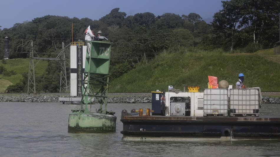 Esta herramienta redujo progresivamente las emisiones generadas por las plantas termoeléctricas en el Canal de Panamá. Foto: EFE.