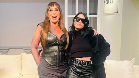 Moria Casan y Lali Espósito. Foto: NA.