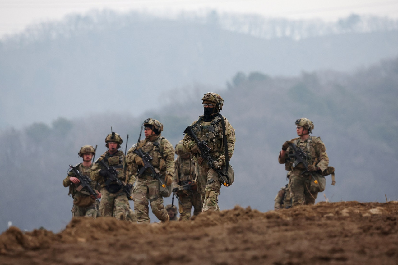 Soldados de Estados Unidos. Foto: Reuters/Kim Hong-Ji