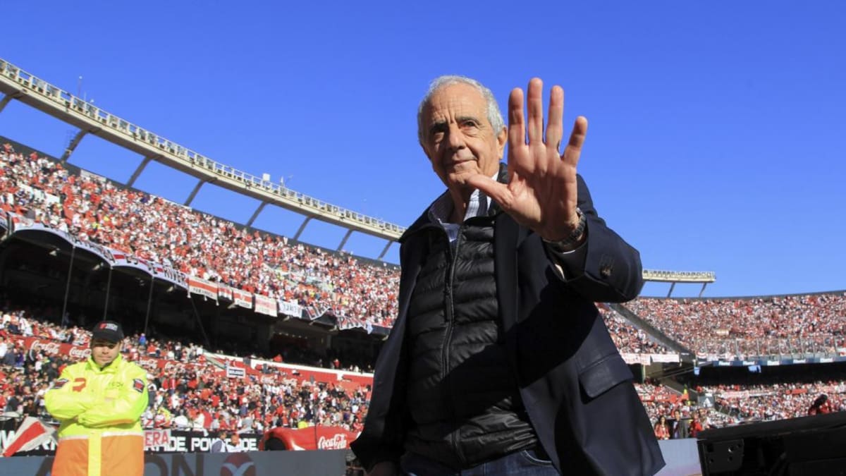 Rodolfo DOnofrio, presidente de River Plate, NA