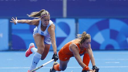 Países Bajos, Argentina, Las Leonas, Juegos Olímpicos de París 2024. Foto: Reuters.