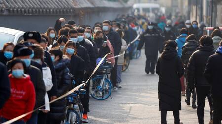 Coronavirus en China. Foto: REUTERS