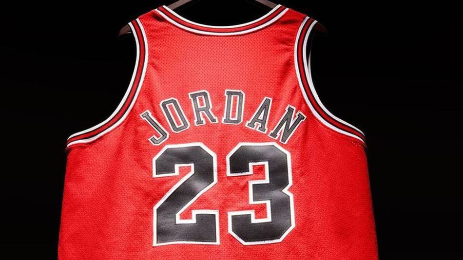 Camiseta de Michael Jordan en Chicago Bulls.
