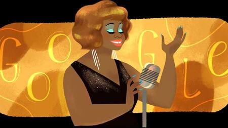 Doodle de google en homenaje a Lucha Reyes, cantante peruana