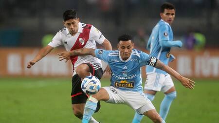Rodrigo Aliendro; Sporting Cristal vs. River Plate; Copa Libertadores. Foto: Reuters.