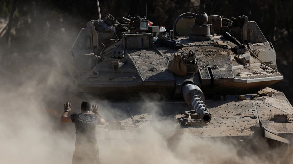 Nuevos ataques israelíes en la Franja de Gaza. Foto: Reuters.