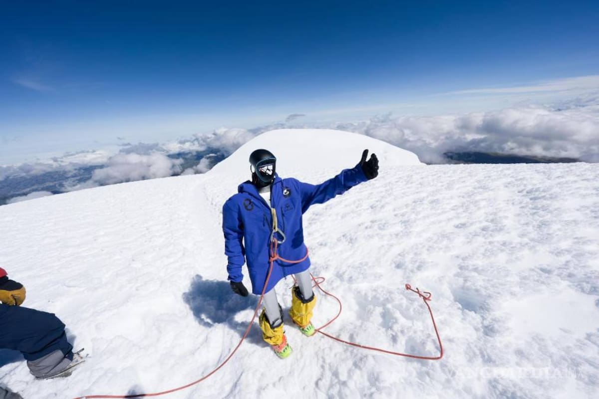Pemba, robot humanoide que escaló un volcán nevado.