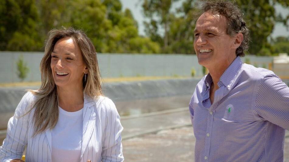 Malena Galmarini y Gabriel Katopodis