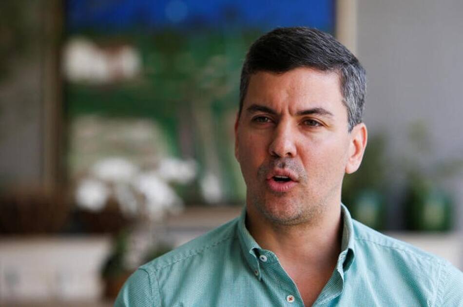 Santiago Peña. Foto: Reuters.