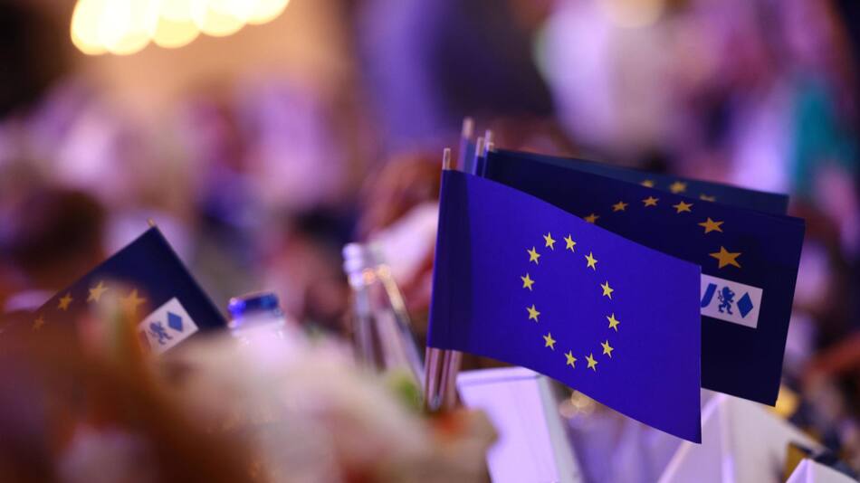 El Parlamento Europeo en medio de las Elecciones Europeas 2024. Foto: EFE.