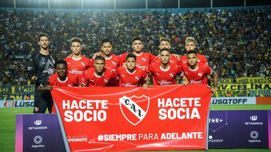 Independiente vs. Boca. Foto: Twitter @Independiente.
